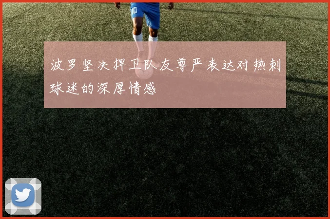 波罗坚决捍卫队友尊严表达对热刺球迷的深厚情感